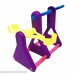 TwitterPlaza 3 In 1 Seesaw Climbing Stand For Finger Monkey Baby Monkey Gym Jungle Swing B077RY8G6Y